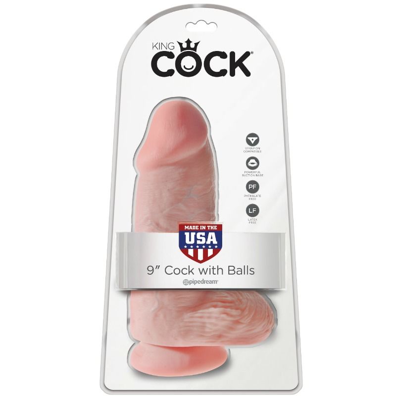 KING COCK - REALISTYCZNY PENIS CHUBBY 23 CM