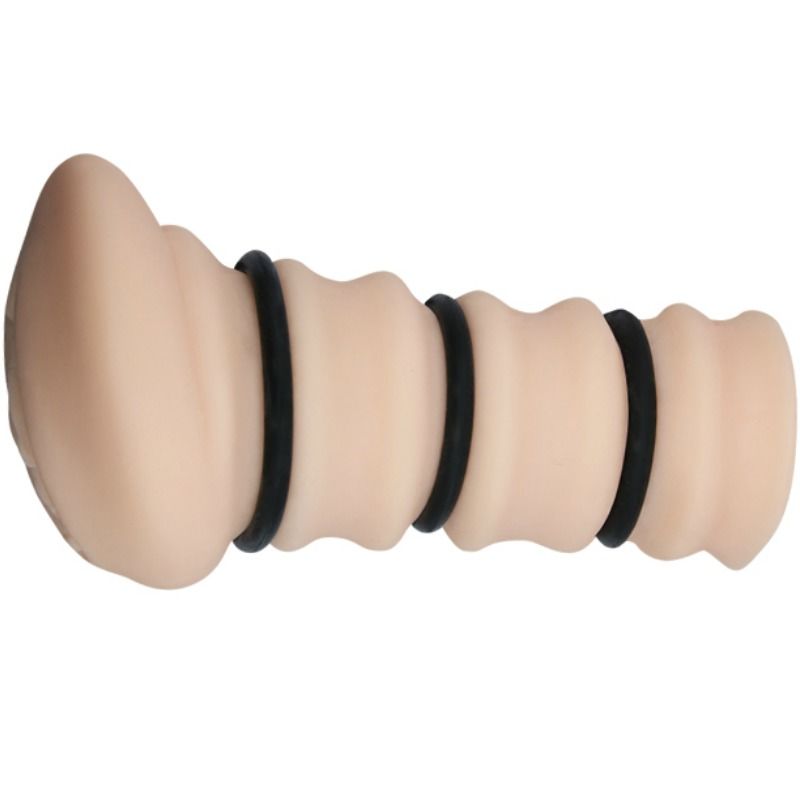 CRAZY BULL - MASTURBATOR Z PIERŚCIENIAMI MODEL WAGINA 2
