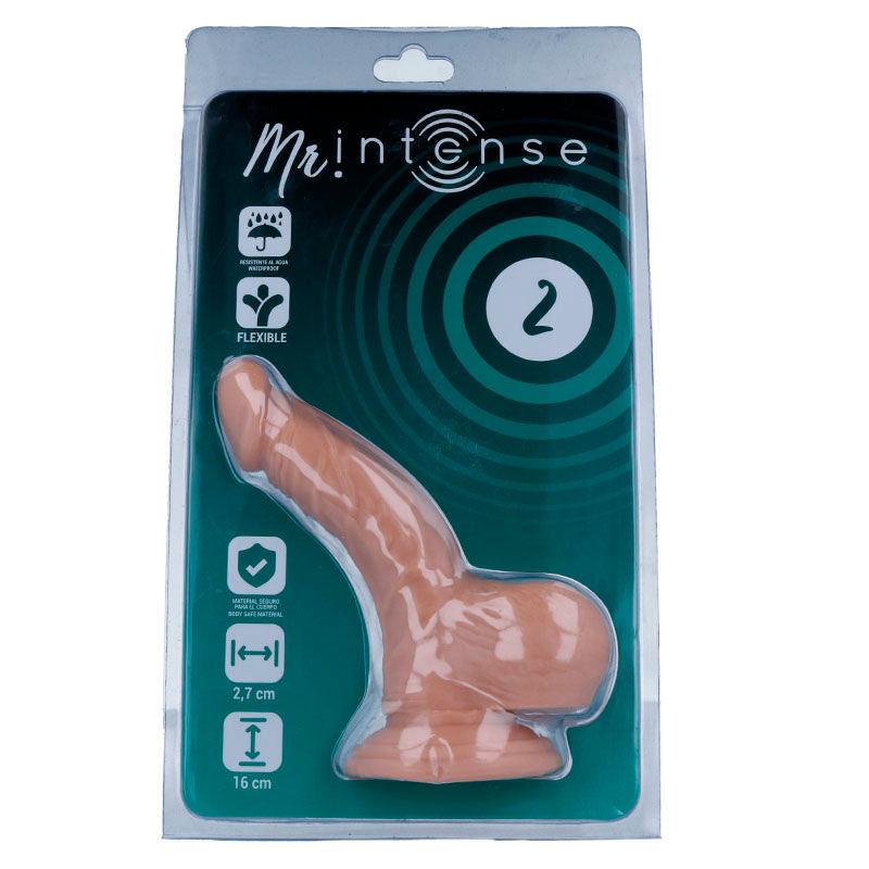 MR INTENSE - 2 REALISTYCZNE PENISY 16 CM -O- 2.7 CM