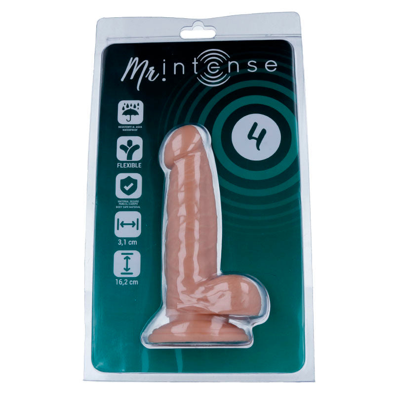 MR INTENSE - 4 REALISTYCZNE PENISY 16,2 CM -O- 3,1 CM