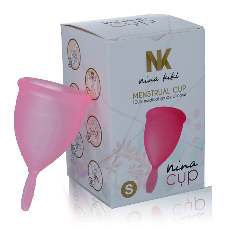 NINA KIKÍ - KUBECZEK MENSTRUACYJNY RÓŻOWY - ROZMIAR S