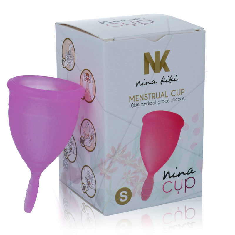 NINA KIKÍ - KUBECZEK MENSTRUACYJNY FIOLETOWY - ROZMIAR S