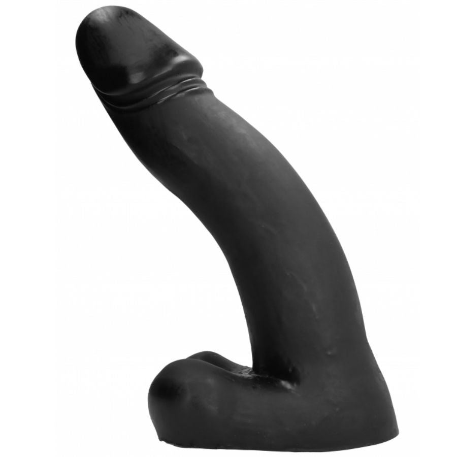 CAŁOŚĆ CZARNA - CZARNE DILDO 45 CM