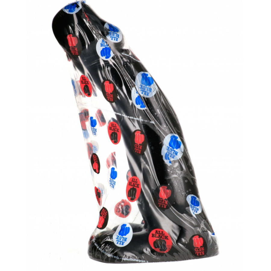 CAŁKOWICIE CZARNE - REALISTYCZNE DILDO DO FISTINGU 29 CM
