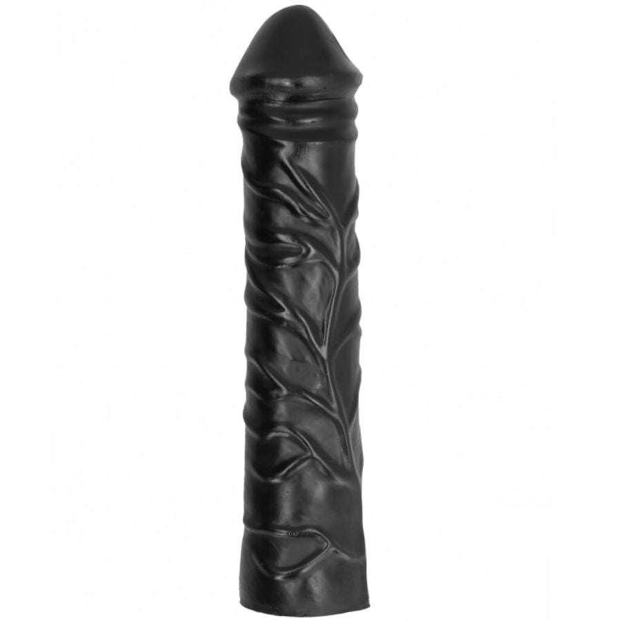 CAŁY CZARNY - GIGANTYCZNE, MIĘKKIE DILDO DO FISTINGU 32 CM