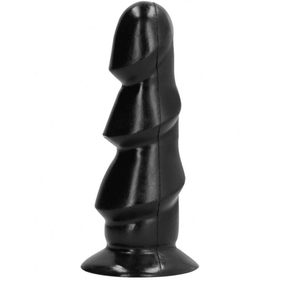 CAŁKOWICIE CZARNY - DILDO 17 CM
