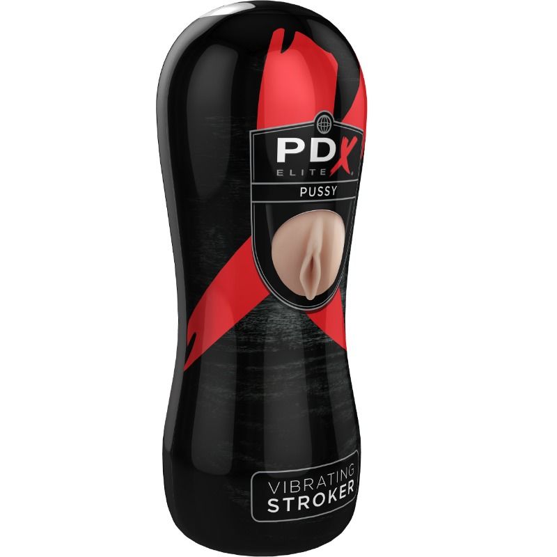 PDX ELITE - WIBRUJĄCY MASTURBATOR W KSZTAŁCIE WAGINY