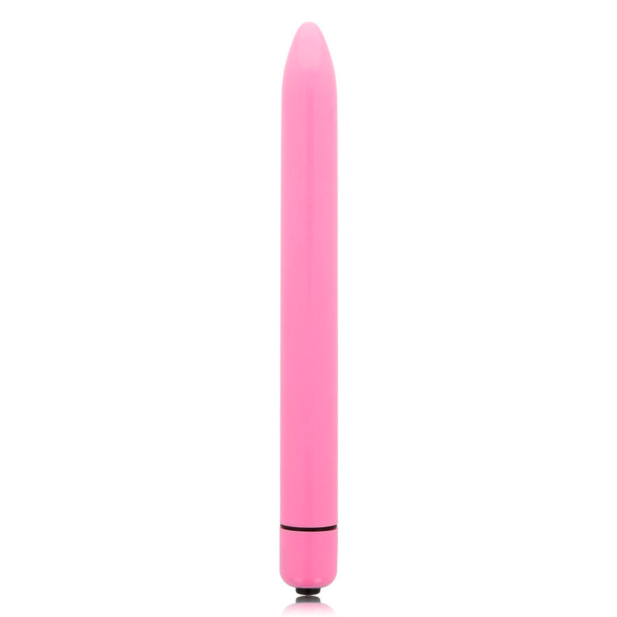BŁYSZCZĄCY – SMUKŁY WIBRATOR DEEP ROSE