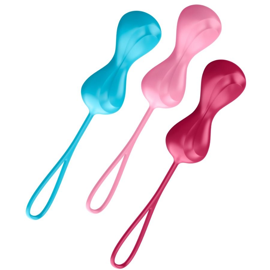 SATISFYER - KULKI GEJSZY ZESTAW TRENINGOWY 1