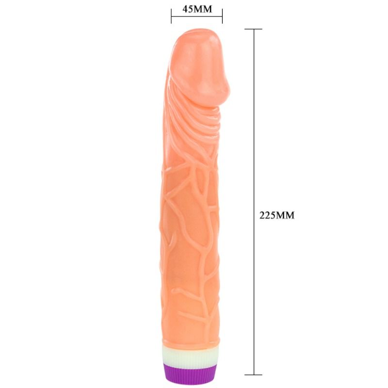 BAILE - FALE PRZYJEMNOŚCI REALISTYCZNY WIBRUJĄCY 22,5 CM
