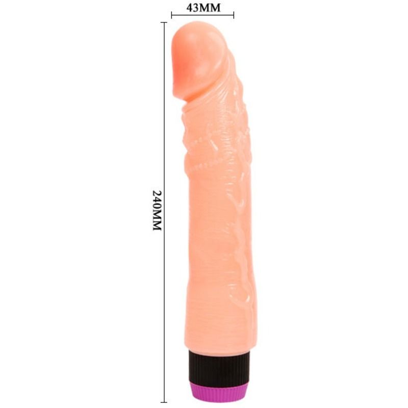BAILE - NATURALNY, ELASTYCZNY, REALISTYCZNY WIBRATOR 24 CM
