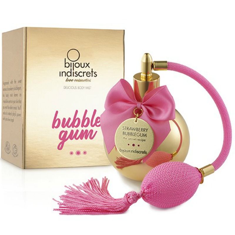 BIJOUX - MGIEŁKA DO CIAŁA BUBBLE GUM TRUSKAWKOWA GUMA BALONOWA 100 ML