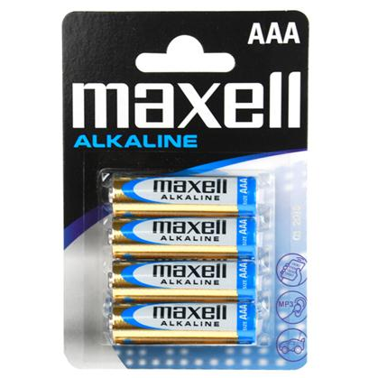 MAXELL - BATERIA AAA 4SZT