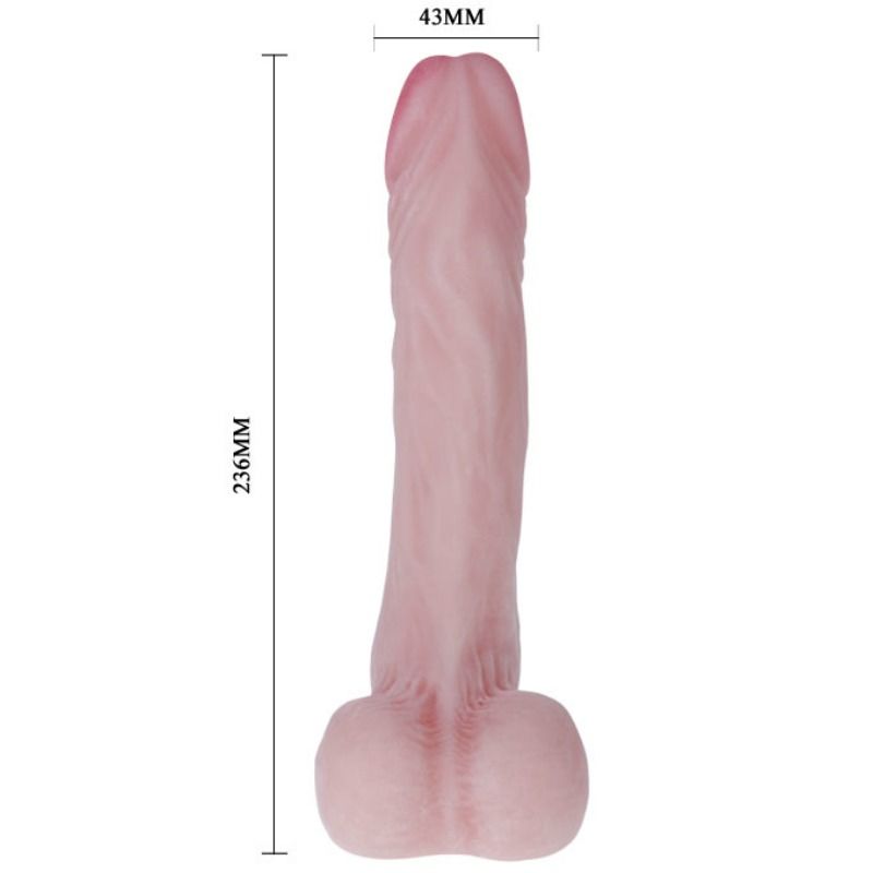 BAILE - NATURALNY, REALISTYCZNY DILDO W KSZTAŁCIE PENISA