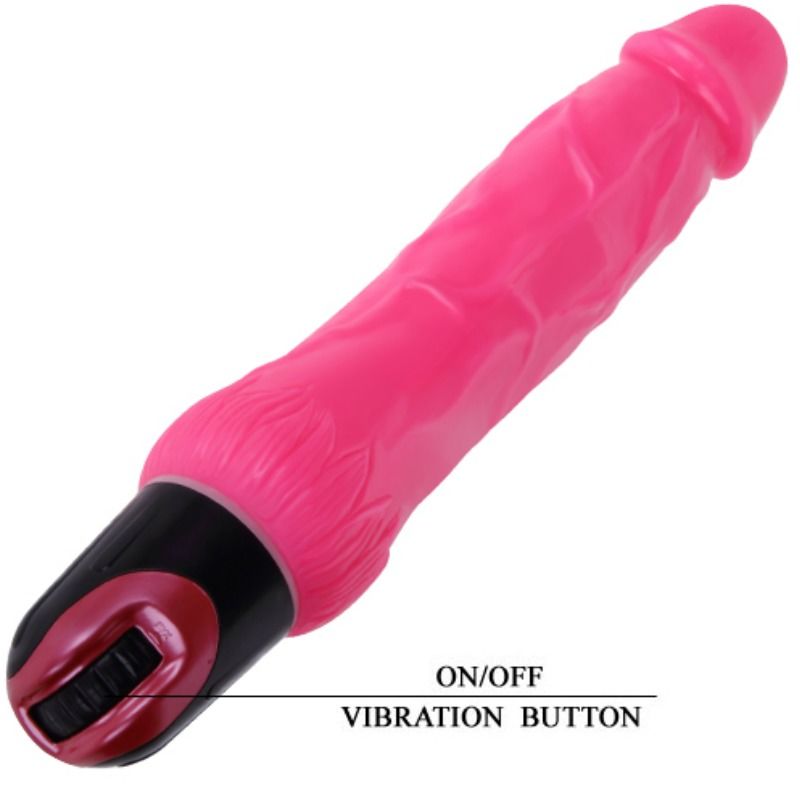 BAILE - WIBRATOR DAAPLY PLEASURE Z WIELOMA PRĘDKOŚCIAMI RÓŻOWY