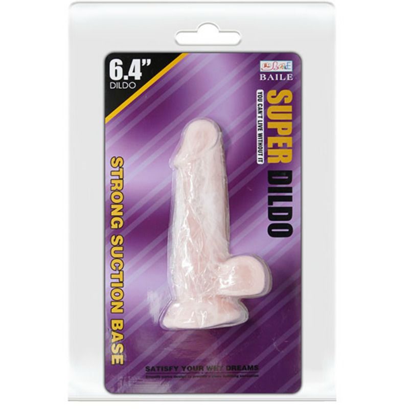 BAILE - SUPERREALISTYCZNE NATURALNE DILDO 16,5 CM