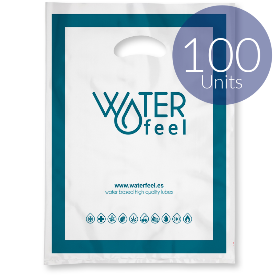 WATERFEEL - 100 DUŻYCH WORKÓW FOLIOWYCH 40 X 50 CM