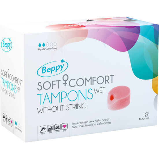 BEPPY - TAMPONY SOFT COMFORT MOKRE 2SZT.