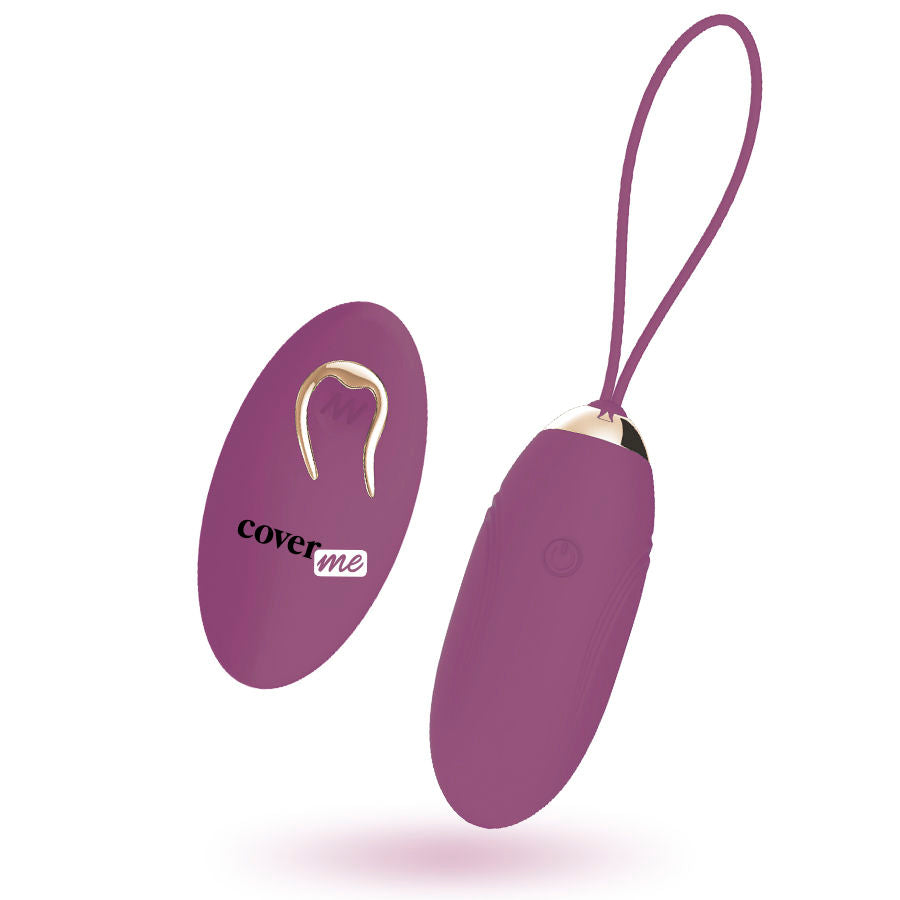 COVERME - JAJKO Z WIBRATORAMI LAPI LILAC Z PILOTEM