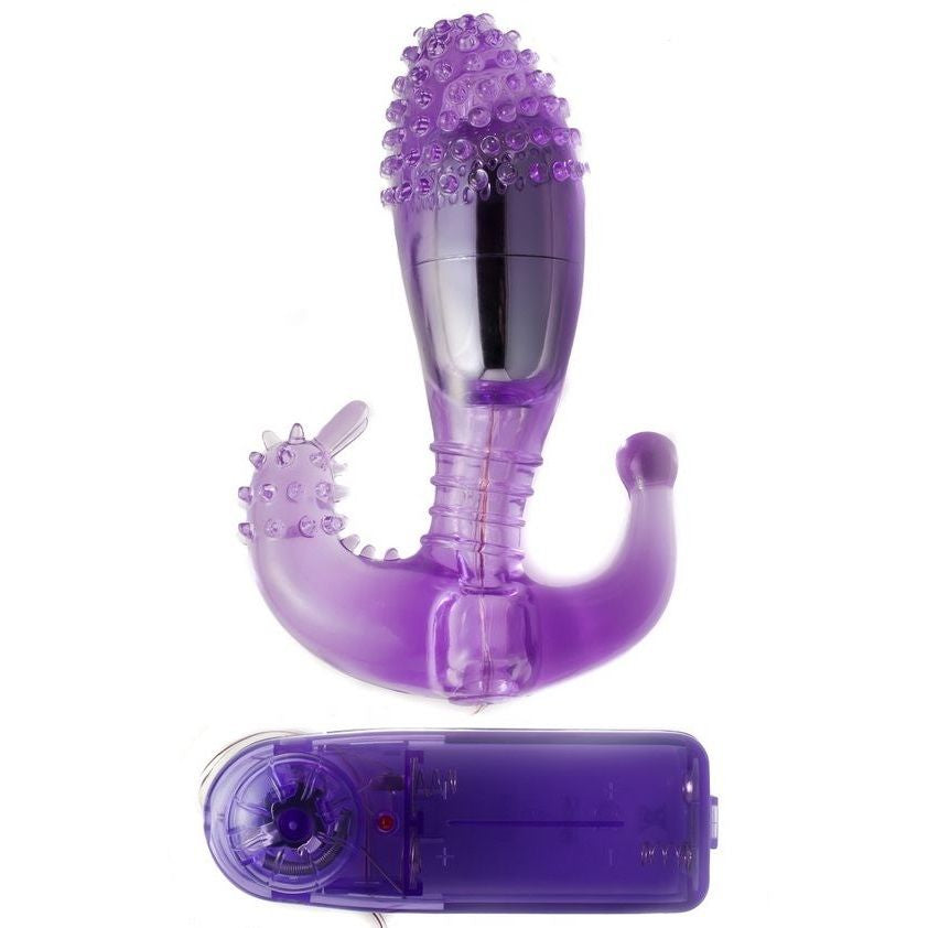 BAILE - LILAC STYMULATOR WAGINALNY I ANALNY Z WIBRACJĄ