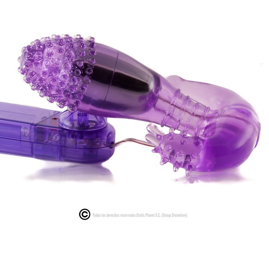 BAILE - LILAC STYMULATOR WAGINALNY I ANALNY Z WIBRACJĄ