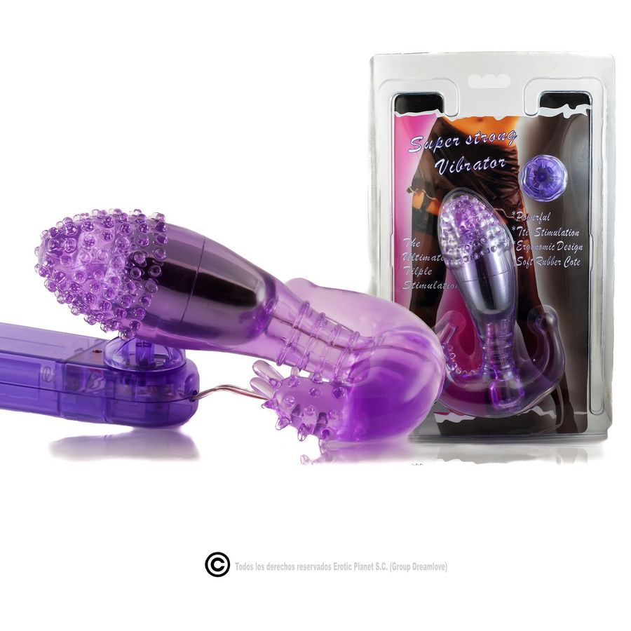 BAILE - LILAC STYMULATOR WAGINALNY I ANALNY Z WIBRACJĄ