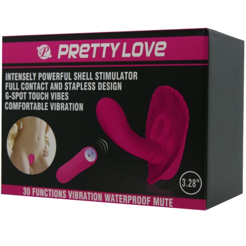 PRETTY LOVE - STYMULUJĄCA OSŁONKA Z PILOTEM