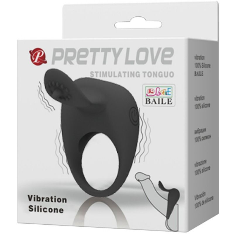 PRETTY LOVE - WIBRUJĄCY PIERŚCIEŃ Z JĘZYKIEM