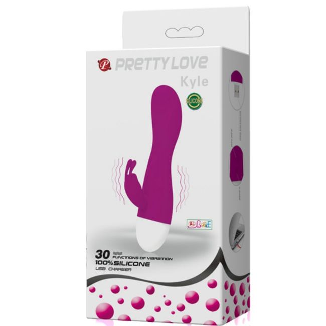 PRETTY LOVE - INTELIGENTNY WIBRATOR KYLE 30 TRYBÓW
