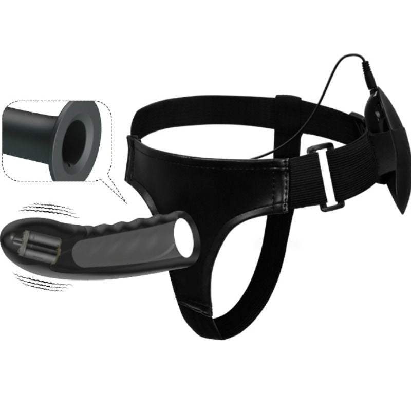PRETTY LOVE - MARVIN STRAP-ON Z WIBRACJAMI I PUSTYM DILDO