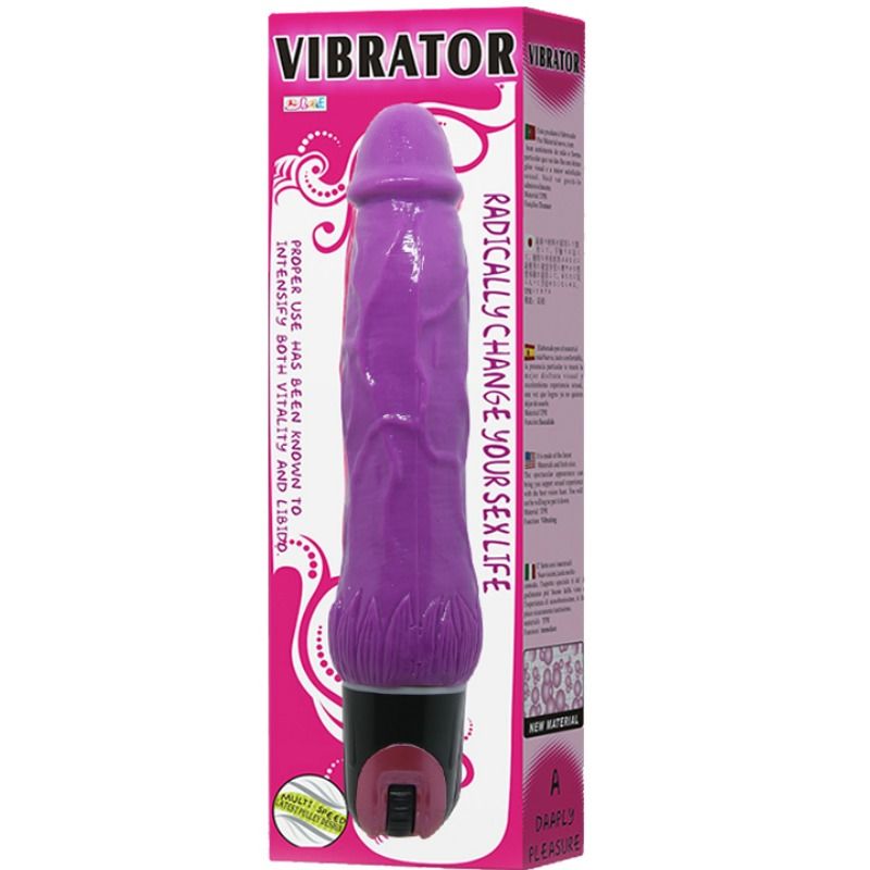 BAILE - DAAPLY PLEASURE WIBRATOR WIELOBIEGOWY FIOLETOWY
