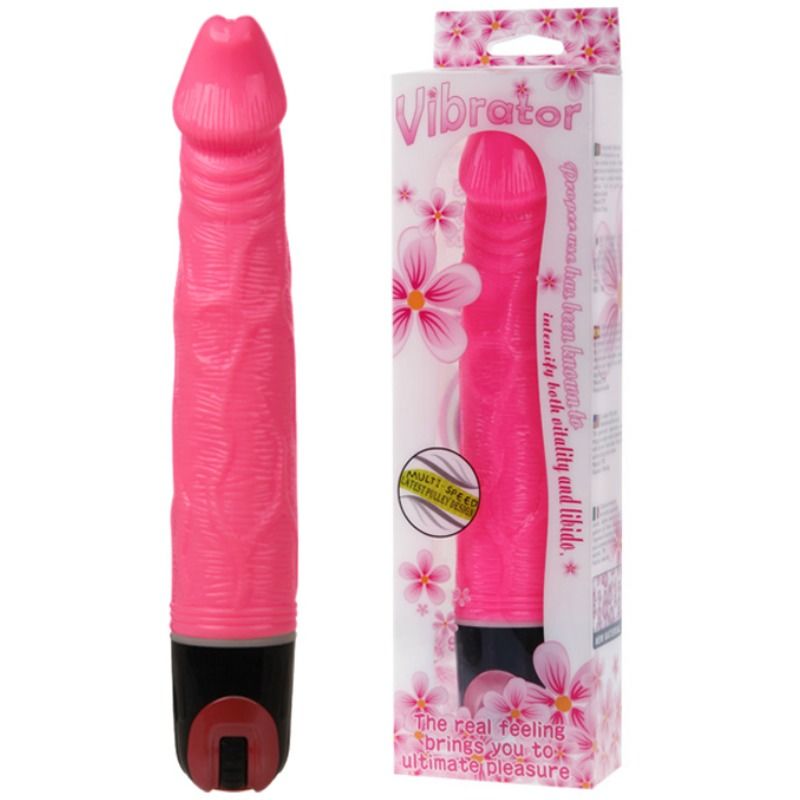 BAILE - WIBRATOR WIELOBIEGOWY 21,5 CM RÓŻOWY