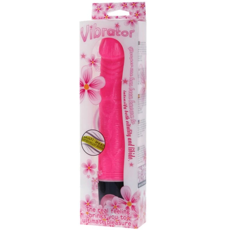 BAILE - WIBRATOR WIELOBIEGOWY 21,5 CM RÓŻOWY