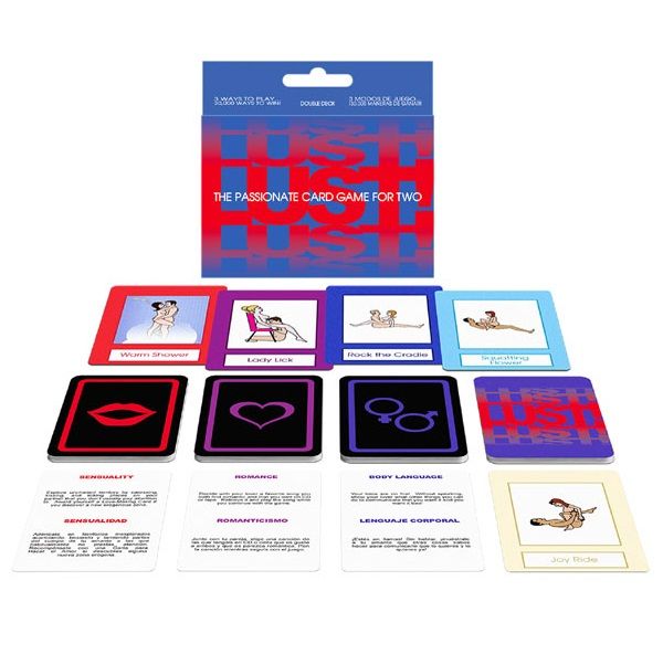 KHEPER GAMES - LUST. GRA KARCIANA DLA ZAKOCHANYCH. EN, ES