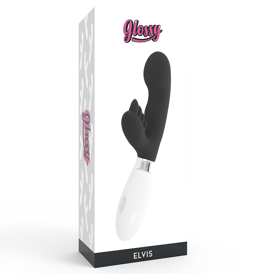 GLOSSY - KRÓLIK ELVIS CZARNY