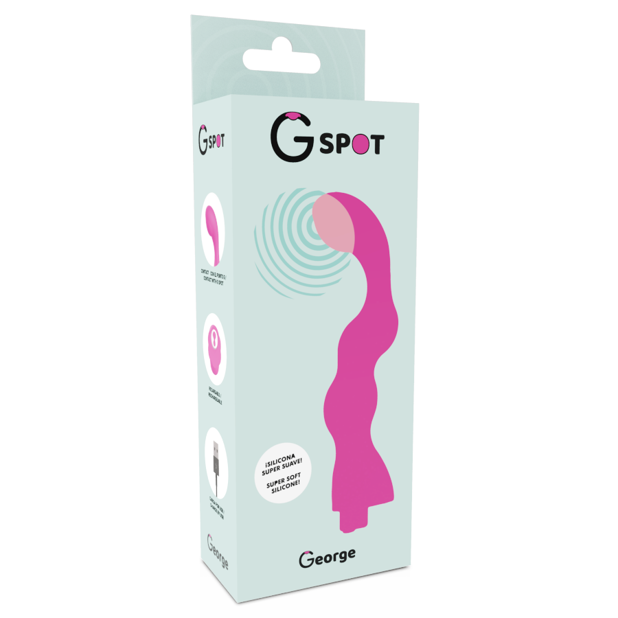 G-SPOT - WIBRATOR G-SPOT GEORGE GUM PINK