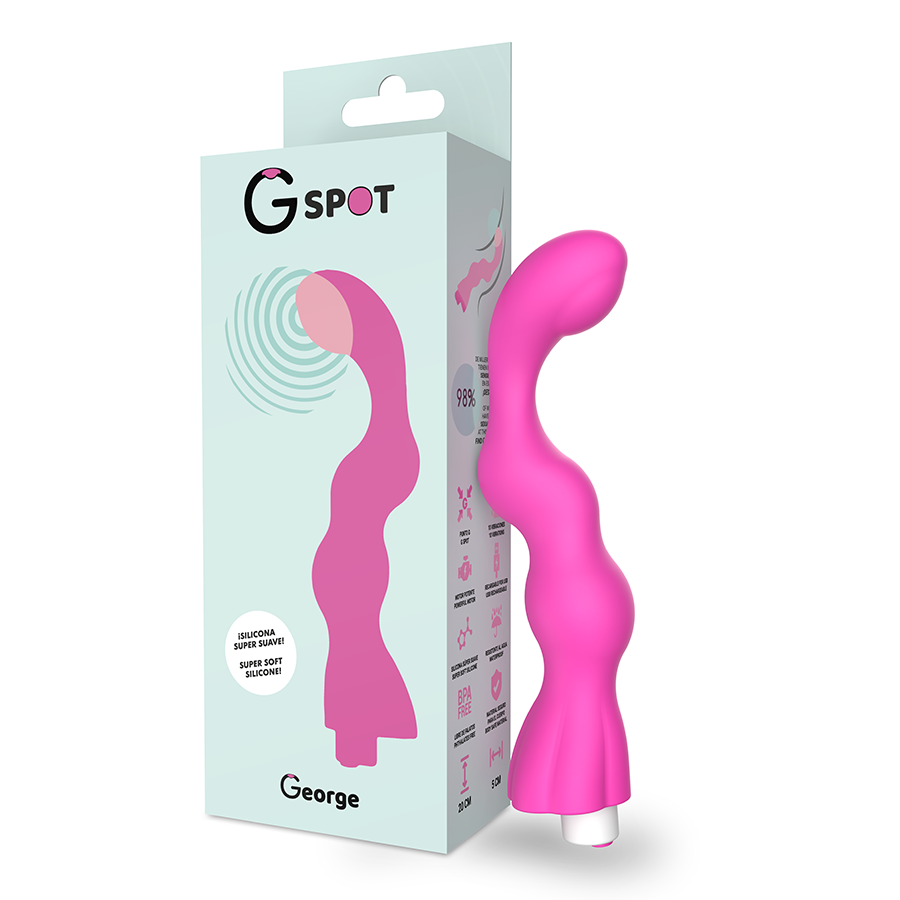 G-SPOT - WIBRATOR G-SPOT GEORGE GUM PINK