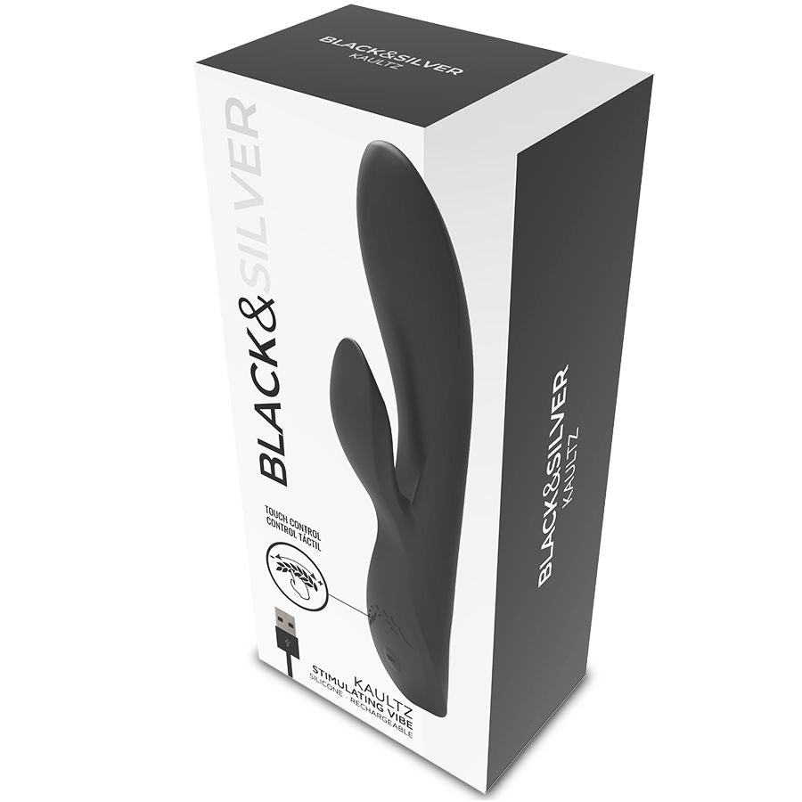 BLACK&SILVER - WIBRATOR KAULTZ Z KONTROLĄ DOTYKOWĄ