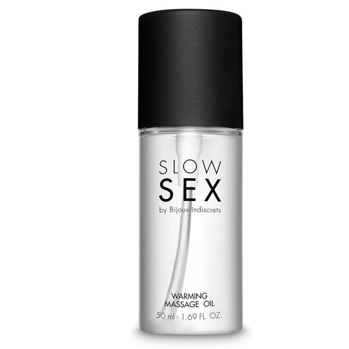 BIJOUX - OLEJEK DO MASAŻU SLOW SEX Z EFEKTEM ROZGRZEWAJĄCYM 50 ML