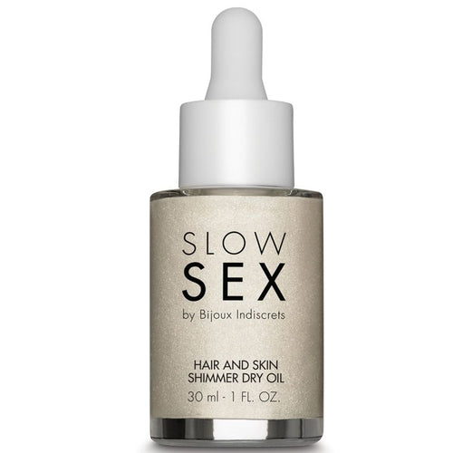 BIJOUX - WIELOFUNKCYJNY ROZŚWIETLAJĄCY SUCHY OLEJEK DO MASAŻU EROTYCZNEGO 30 ML