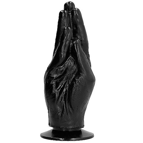 CAŁY CZARNY - DILDO FISTING 21 CM