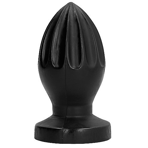 CAŁKOWICIE CZARNY - KOREK ANALNY 12 CM