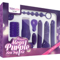 TOYJOY - ZESTAW MEGA FIOLETOWYCH ZABAWEK EROTYCZNYCH DLA CIEBIE