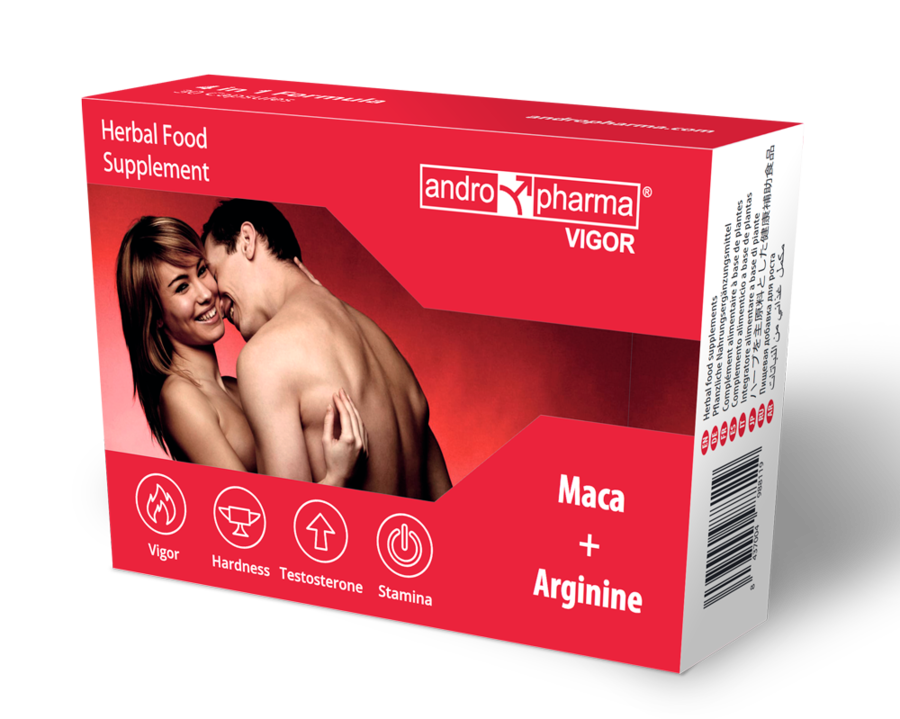 ANDROPHARMA VIGOR - SUPLEMENT WSPOMAGAJĄCY LIBIDO