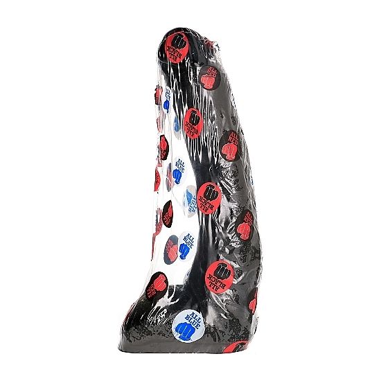 CAŁY CZARNY - DONG 29 CM ZAKRZYWIONY