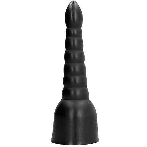 CAŁY CZARNY - DILDO 34 CM