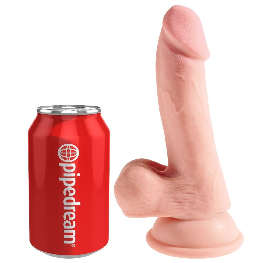 KING COCK - DILDO TRZYGĘSTOŚCIOWE 14 CM