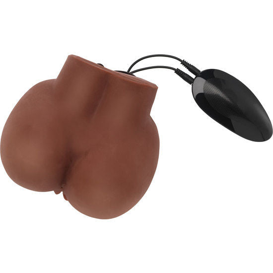 AKT - HOT HONEY RIDER WIBRUJĄCY MASTURBATOR BRĄZOWY