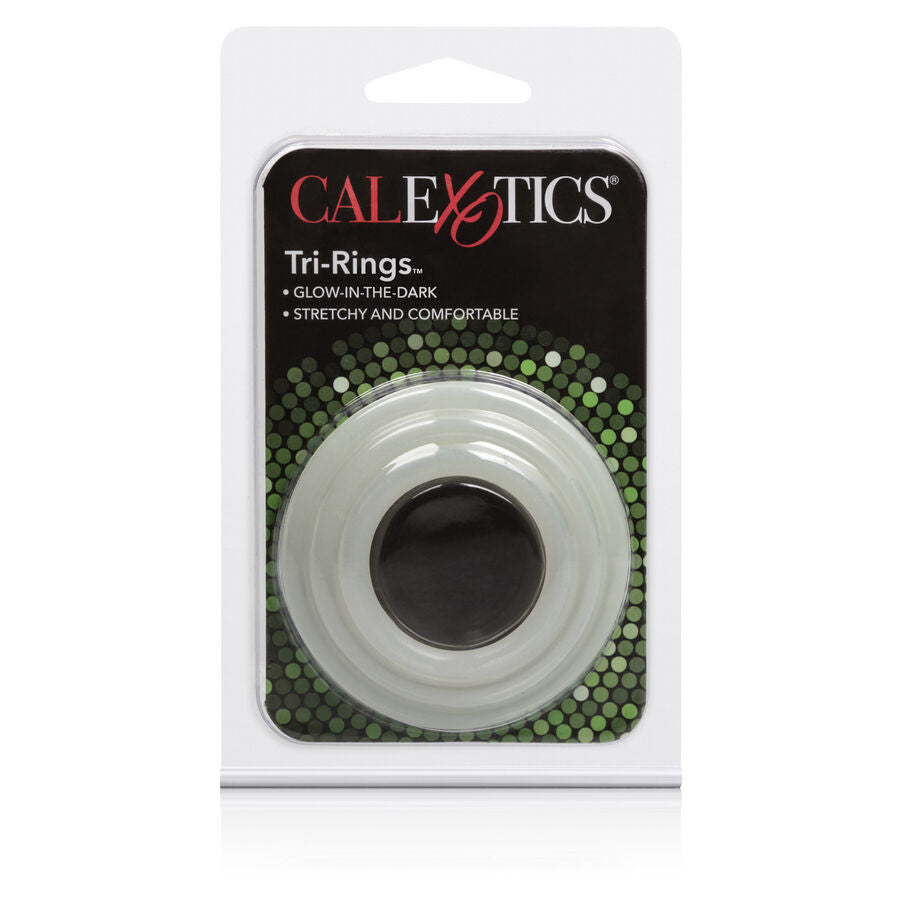 CALEXOTICS - POTRÓJNE PIERŚCIENIE ŚWIECĄCE W CIEMNOŚCI