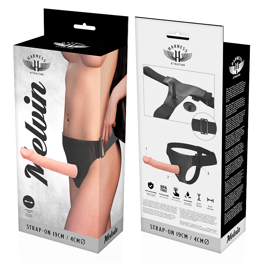 UPRZĄŻ ATTRACTION - RNES MELVIN FLESH 19 CM -O- 4 CM